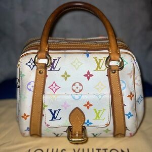 Louis Vuitton Colorful Monogram Satchel